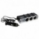 Cigaretový Zapalovač Splitter Triple 12v 24v Usb Přepínače
