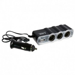 Cigaretový Zapalovač Splitter Triple 12v 24v Usb Přepínače