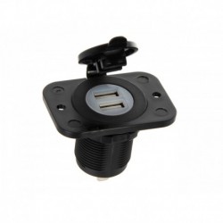 Nabíjačka Do Auta 2x Usb Zásuvka Pre Montáž