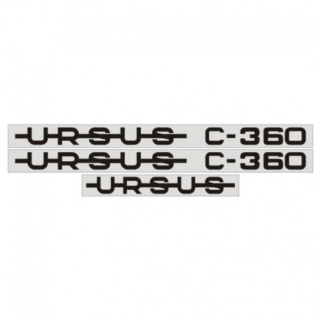 Ursus C-360 Nálepky Kpl.