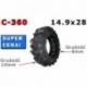 Ursus C-360 14.9x28 1ks Protiskluzový Sněhový Řetěz
