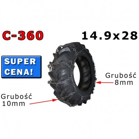 Ursus C-360 14.9x28 1ks Protišmyková Snehová Reťaz