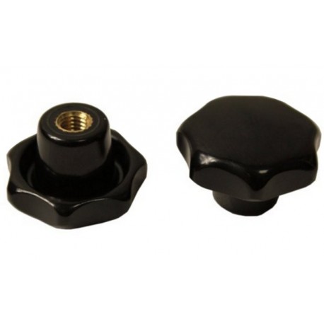 Ručný hviezdicový gombík typ K Fi 40 mm M8