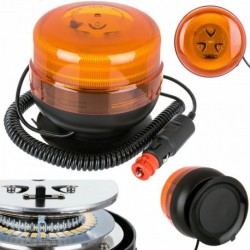 Maják Led 12v 24v výstražné světlo Magnet přísavka