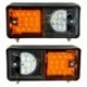 skupinové přední svítilna Led C-360 12v 24v L+R pár 2ks