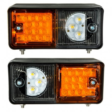 skupinové predné svietidlo Led C-360 12v 24v L+R pár 2ks