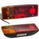 Zadné svetlo ľavé C-360 Trailer Led Žiarovka 12v 24v Waś