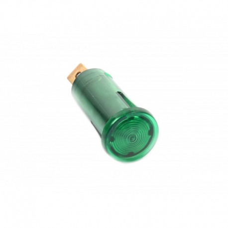Kontrolka Zelená 12v Shield Fi 12,7mm