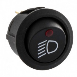 Mini Spínač Kolískový Guľatý 20mm M-Svetla