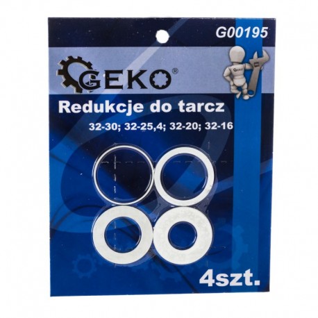 Redukce kotouče 4ks. 32x30 32x25,4 32x20 32x16