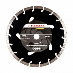 Segmentový diamantový kotúč 230x22,2x10mm čierny Heidmann