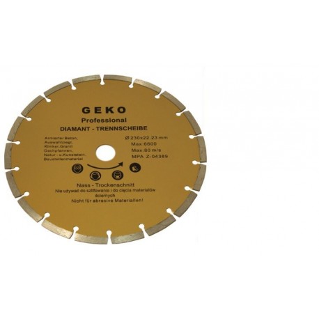 diamantový kotúč 230 mm Geko