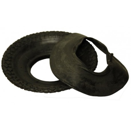 Plášť + duša pre vozík na koliesko 4,00-6 Double Cloth 136kg
