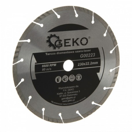 Diamantový kotouč 230mm Šedý laser