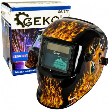Svářecí Kukla Samostmívací Profi Flame