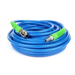 Zosilnená Pneumatická Hadica Pu 20m 12x8mm Modrá