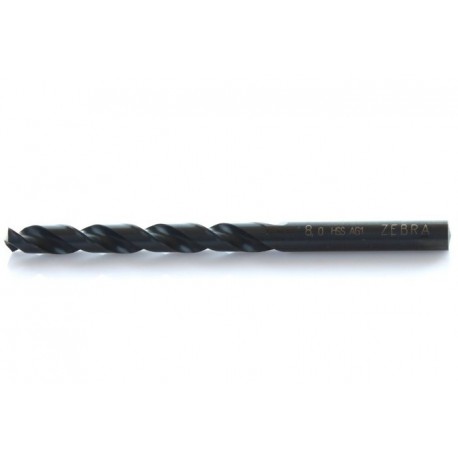 Vrták 8mm Hss Zebra Din338 Wurth