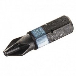 Skrutkovací bit Bit Ph2 biely 1/4" 25mm Wurth