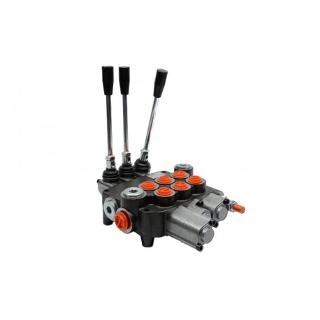 Hydraulické rozvádzač 80l S. Obojstranný so západkou S. Obojstranný S. Plávajúce Zdp Bádateľnosť