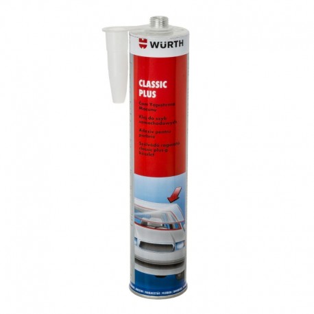 Lepidlo na sklo Classic Plus 310ml čierne Wurth