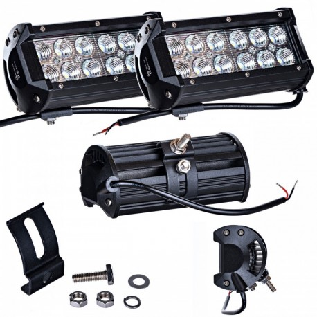 Pracovné svetlo 12 Led 36w Halogénový reflektor 2ks 12v 24v
