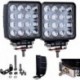 Pracovní světlo halogenove Led 48w 16x3w 12v 24v 2ks.
