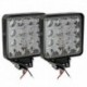 pracovní světlo led 48w 16 led 12v 24v 2ks.
