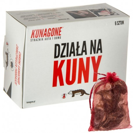 Odpudzovač kún divokých zvierat 6 ks. Kunagone