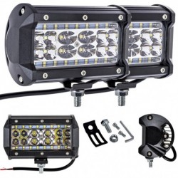 Halogénová ľad pracovné svetlo 12v 24v 90w Cree 2ks