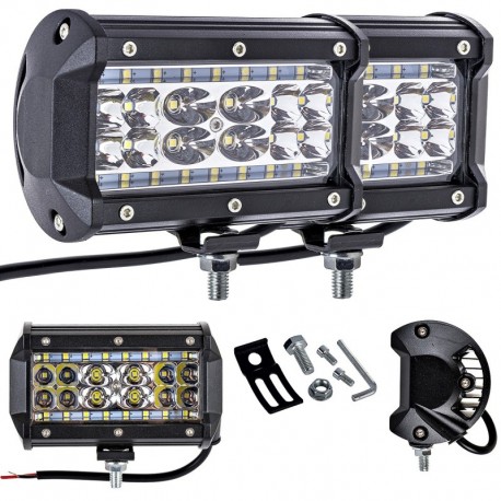 Halogenová led pracovní světlo 12v 24v 90w Cree 2ks
