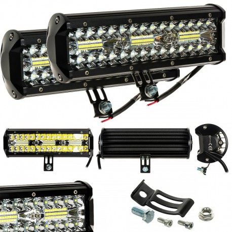 Halogenová pracovní světlo panelová led 12v 24v 180w Cree 2ks