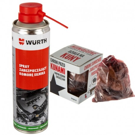 Sada Wurth pro odhánění kun v autě