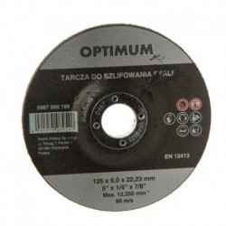 Brúsny kotúč na kov 125mm Gr. 6mm otvor. 22,23 mm Wurth