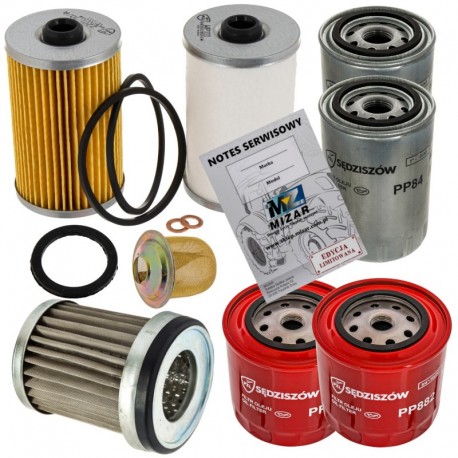 Sada filtrů Ursus Zetor C-385 8011 1014 4 Cyl + servisní list zdarma