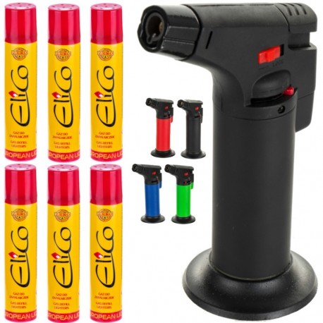 Plynový hořák Mini Lutlamp Lighter + 6x Gas