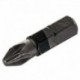 Šroubovací bit Pz2 Černý 1/4" 25mm Wurth