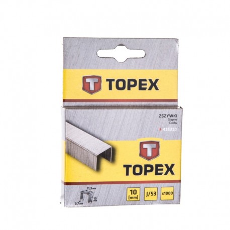 Sponky typ J 0,7 mm - 10 mm 1000 ks Topex 41e310