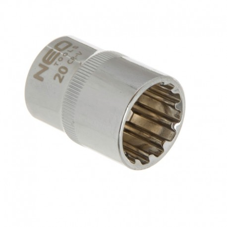 Spilne nadstavec 12uholníkový 1/2" 20mm Neo