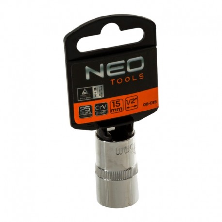 Šestihran 1/2" 15mm Superlock Neo 08-015