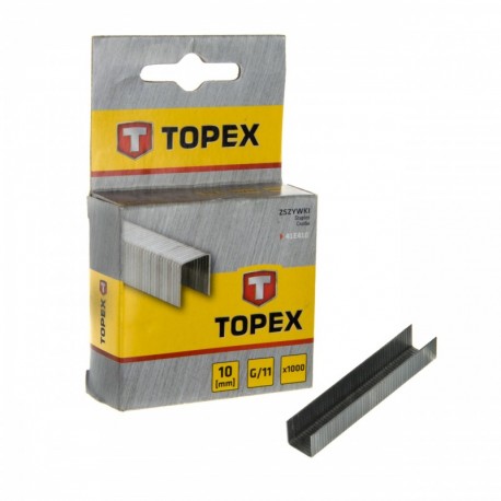 Sponky typ G 1,2mm - 10mm 1000ks Topex 41e410