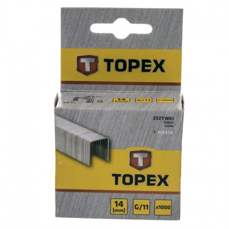 Sponky typ G 1,2mm - 14mm 1000ks. Topex 41e414