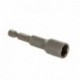 Nástrčná hlavica s magnetom M10 65mm 1/4" Grafitová
