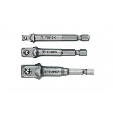 Sada skrutkovačov 1/4'' 3/8'' 1/2'' sada adaptérov