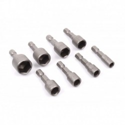 Skrutkovače nástrčné 1/4'' 5-13mm 8ks
