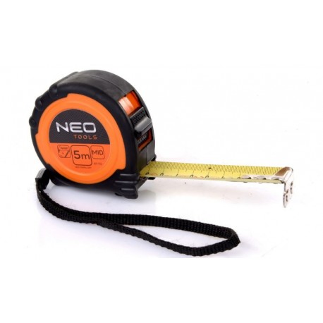 Oceľový skladací meter 5m X 25mm Magnet Neo 67-115