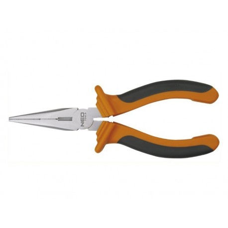 Podlhovasté kliešte rovné 160mm Neo 01-013