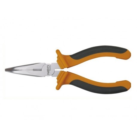 Predĺžené zahnuté kliešte 160mm Neo 01-015
