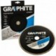 Diamantový kotouč segmentový 200x25,4x2,5mm černý grafitový