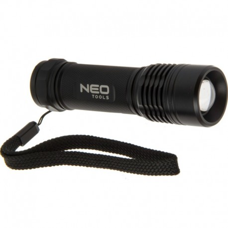Hliníkové svietidlo 200lm Zoom Ipx7 Neo Tools