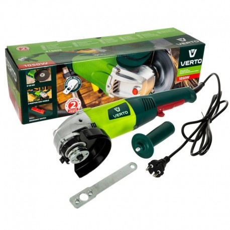 Úhlová bruska 1050w 125mm Verto 51g096